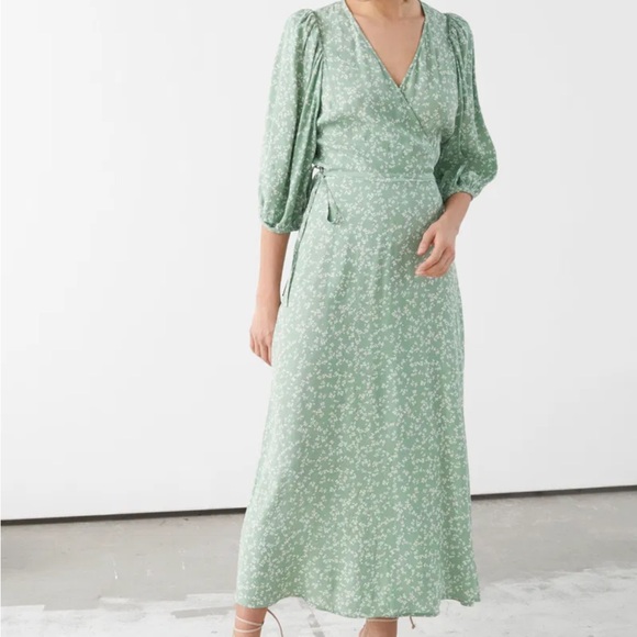 slim fit dress slacks Gili wrap dress main image 0